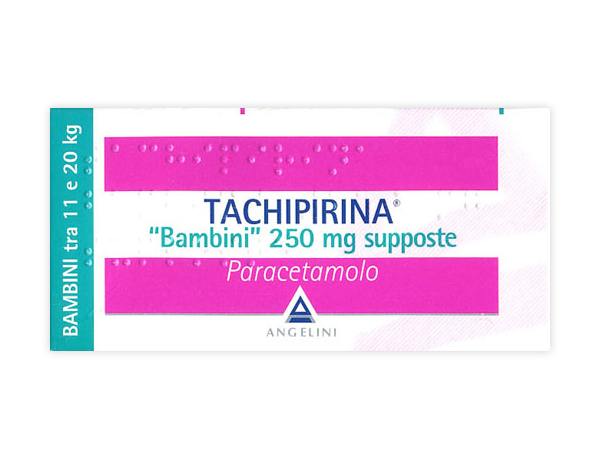 TACHIPIRINA BAMBINI 250 mg 10 supposte