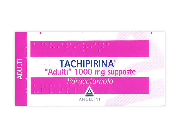 TACHIPIRINA ADULTI 1.000 mg 10 SUPPOSTE