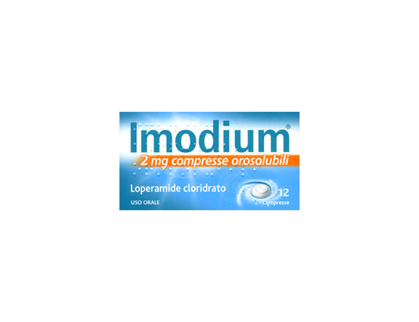 IMODIUM 2 mg 12 compresse orosolubili