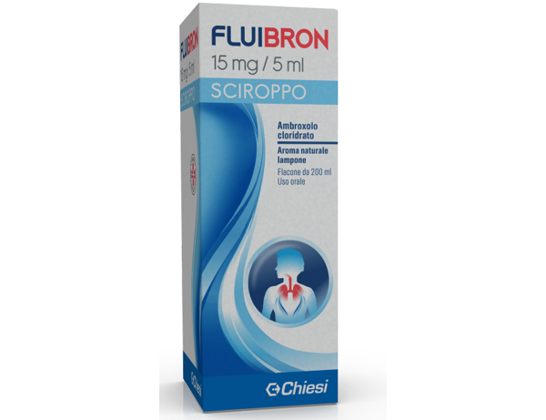 FLUIBRON -  15 mg/5 ml sciroppo flacone 200 ml