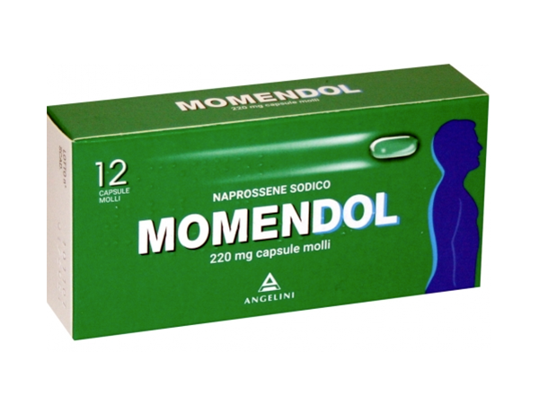 MOMENDOL 220 MG 12 CAPSULE MOLLI