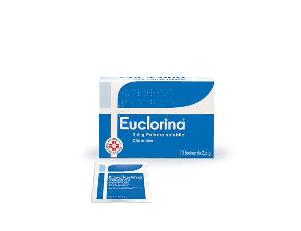 EUCLORINA 2,5 G POLVERE SOLUBILE 10 BUSTINE