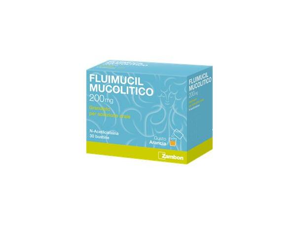 FLUIMUCIL MUCOLITICO - 200 mg granulato per soluzione orale 30 bustine