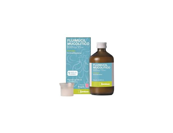 FLUIMUCIL MUCOLITICO - 600 mg/15 ml sciroppo flacone 200 ml