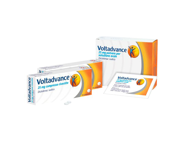 VOLTADVANCE 25 MG -  25 mg polvere per soluzione orale 20 bustine