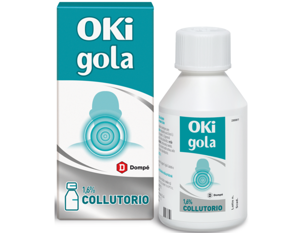 OKI GOLA 1,6% COLLUTORIO FLACONE DA 150 ml