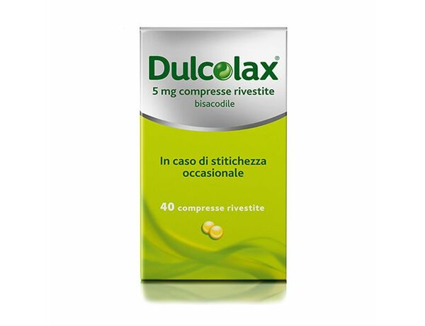 DULCOLAX - 5 mg compresse rivestite 40 compresse rivestite in blister pvc/pvdc/al