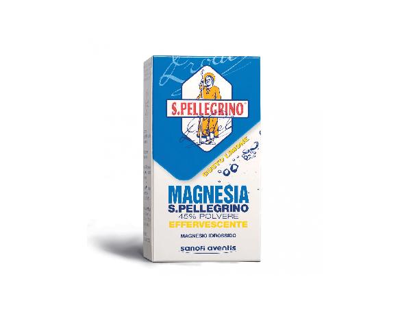 MAGNESIA S.PELLEGRINO POLVERE EFFERVESCENTE gusto limone flacone 100 g