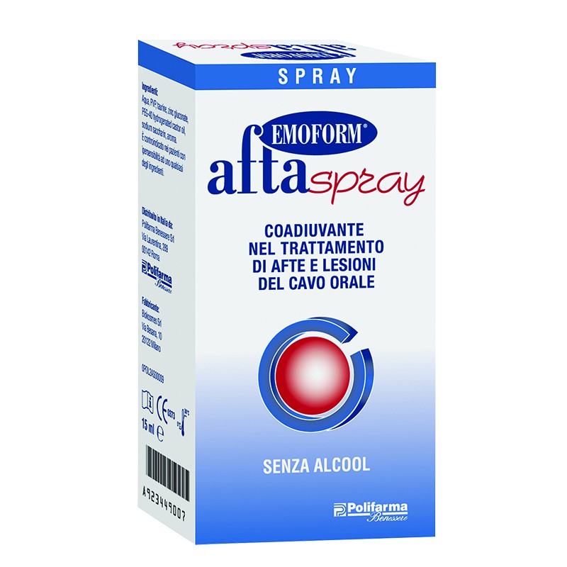 AFTASPRAY EMOFORM 15 ML - Farmacia Del Monaco