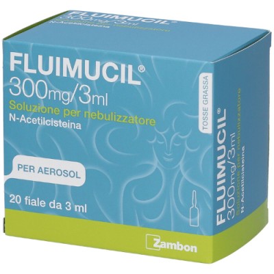 FLUIMUCIL*NEBUL 20F 300MG/3ML - Farmacia Del Monaco