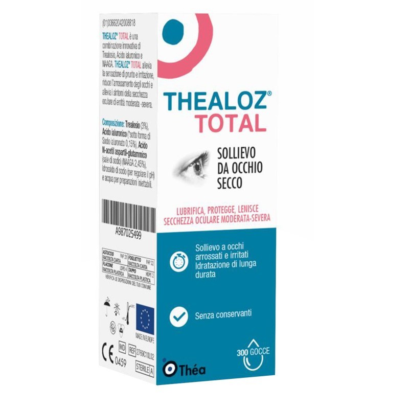 GOCCE OCULARI THEALOZ TOTAL 10 ML - Farmacia Del Monaco