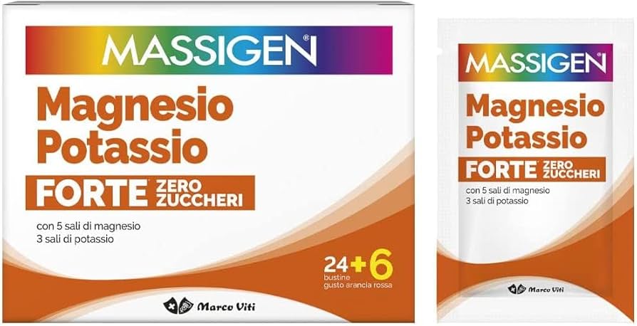 MASSIGEN MAGNESIO POTASSIO FORTE 30 BUSTINE EDIZIONE SPECIALE 2025 - Farmacia Del Monaco