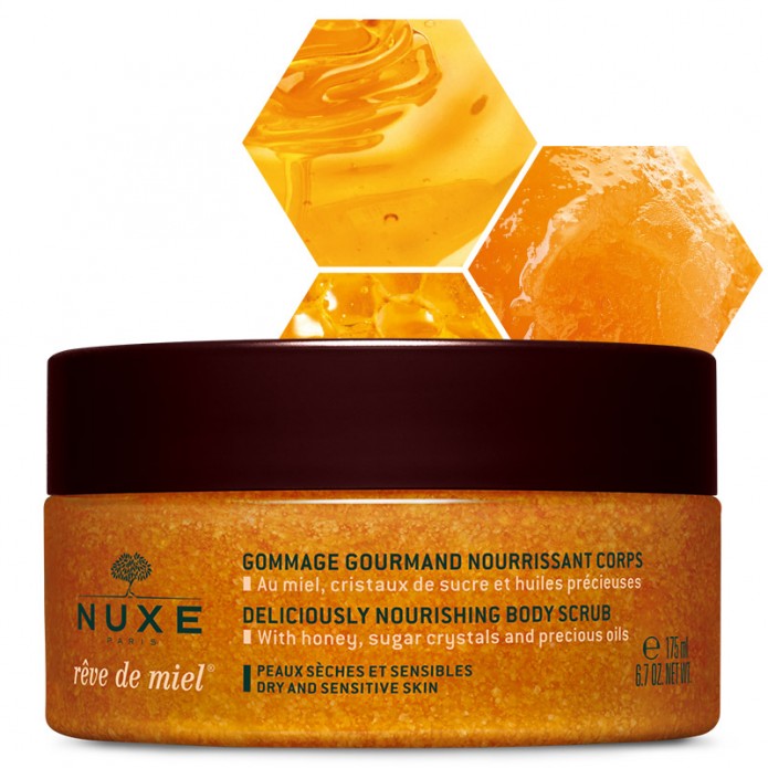 NUXE REVE DE MIEL ESFOLIANTE CORPO NUTRIENTE 175 ML - Farmacia Del Monaco
