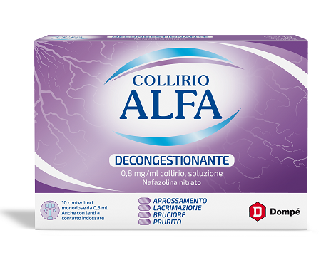 COLLIRIO ALFA DEC*10CONT 0,3ML - Farmacia Del Monaco