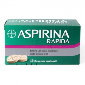 ASPIRINA RAPIDA*10CPRMAST500MG - Farmacia Del Monaco