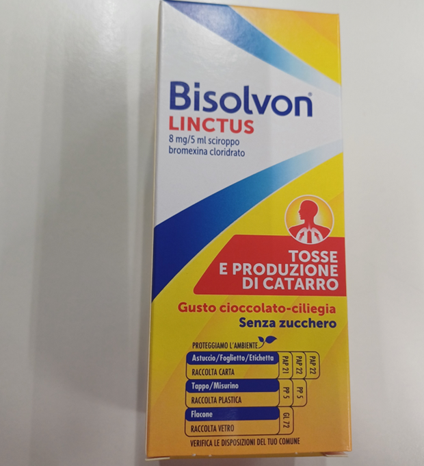 BISOLVON*SCIR FL 200ML 8MG/5ML - Farmacia Del Monaco