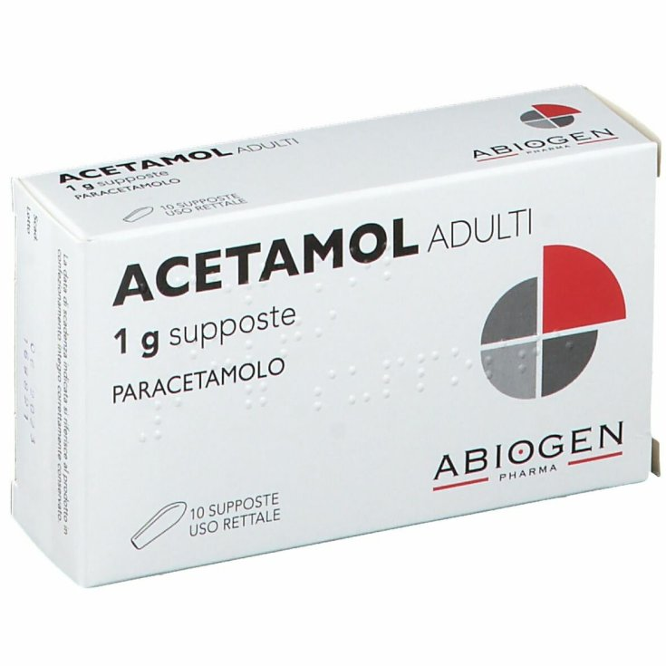 ACETAMOL*AD 10SUPP 1G - Farmacia Del Monaco