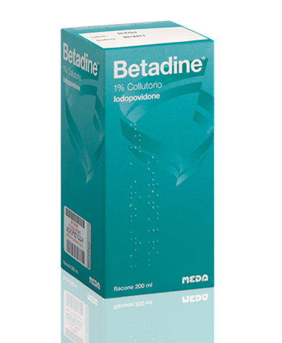 BETADINE*COLLUT FL 200ML 1% - Farmacia Del Monaco