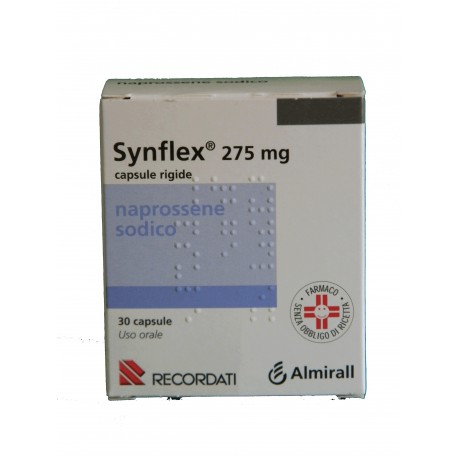 SYNFLEX*30CPS 275MG - Farmacia Del Monaco