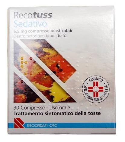 RECOTUSS SEDAT*30CPR MAST6,5MG - Farmacia Del Monaco