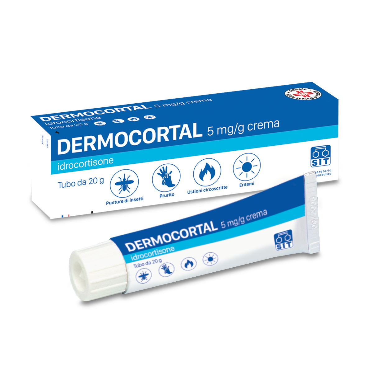 DERMOCORTAL*CREMA 20G 0,5% - Farmacia Del Monaco