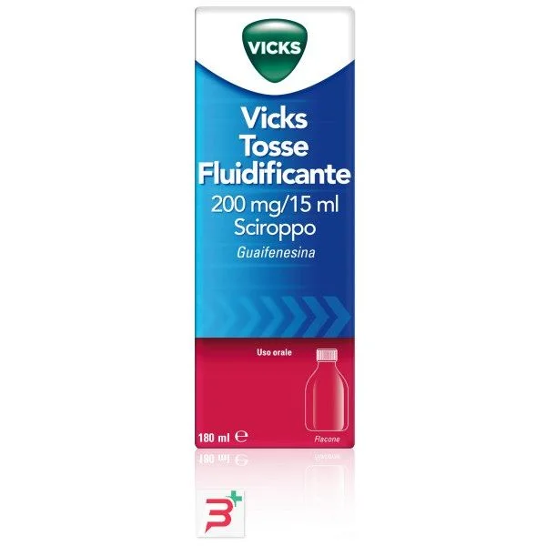 VICKS TOSSE FLUIDIF*FL 180ML - Farmacia Del Monaco