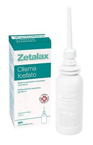 ZETALAX CLISMA FOSFATO*133ML - Farmacia Del Monaco