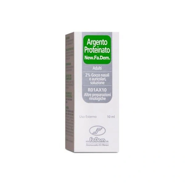ARGENTO PROTEINATO*2% 10ML - Farmacia Del Monaco