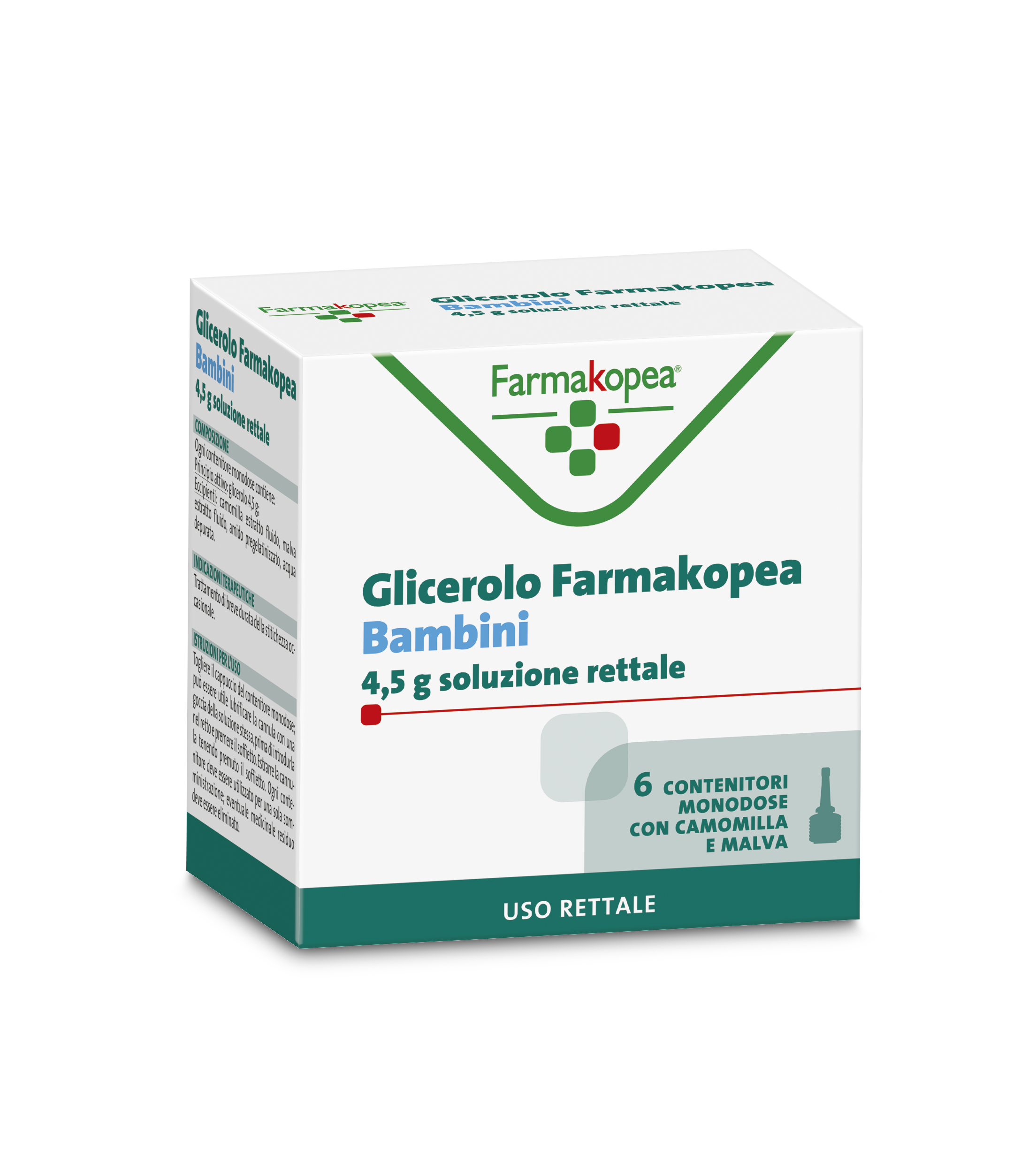 GLICEROLO FARMAK*BB 6CONT 4,5G - Farmacia Del Monaco