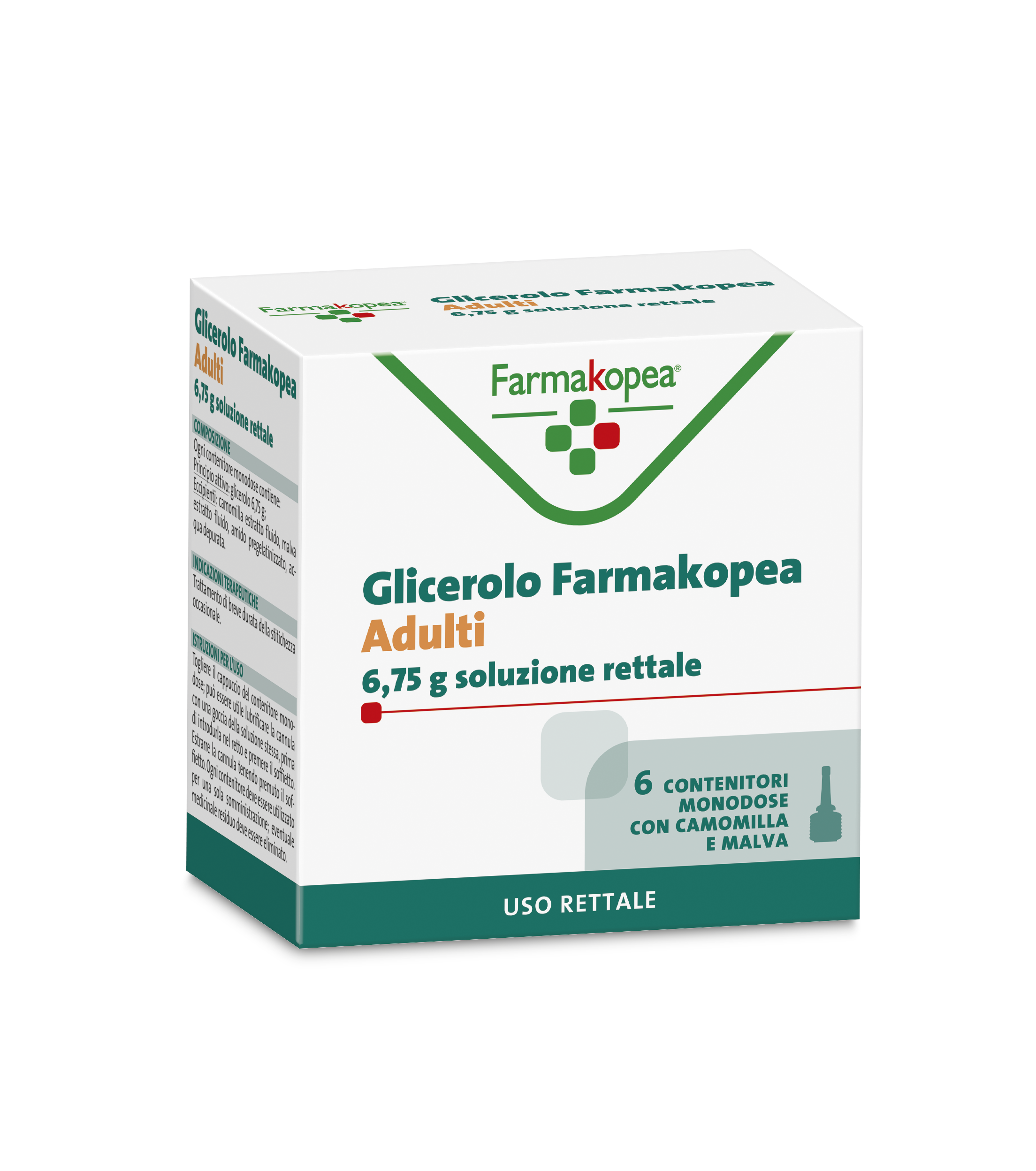 GLICEROLO FARMAK*AD 6CONT6,75G - Farmacia Del Monaco
