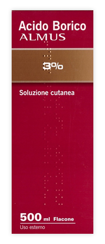ACIDO BORICO ALM*3% 500ML - Farmacia Del Monaco