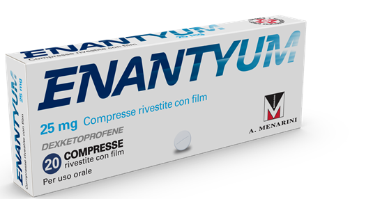 ENANTYUM*20CPR RIV 25MG - Farmacia Del Monaco