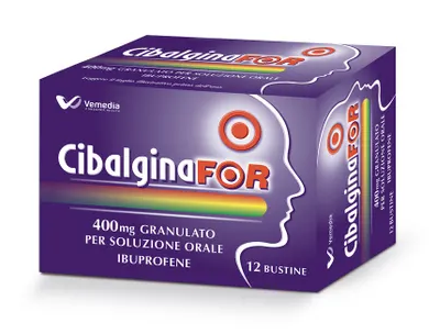 CIBALGINAFOR*OS 12BUST 400MG - Farmacia Del Monaco