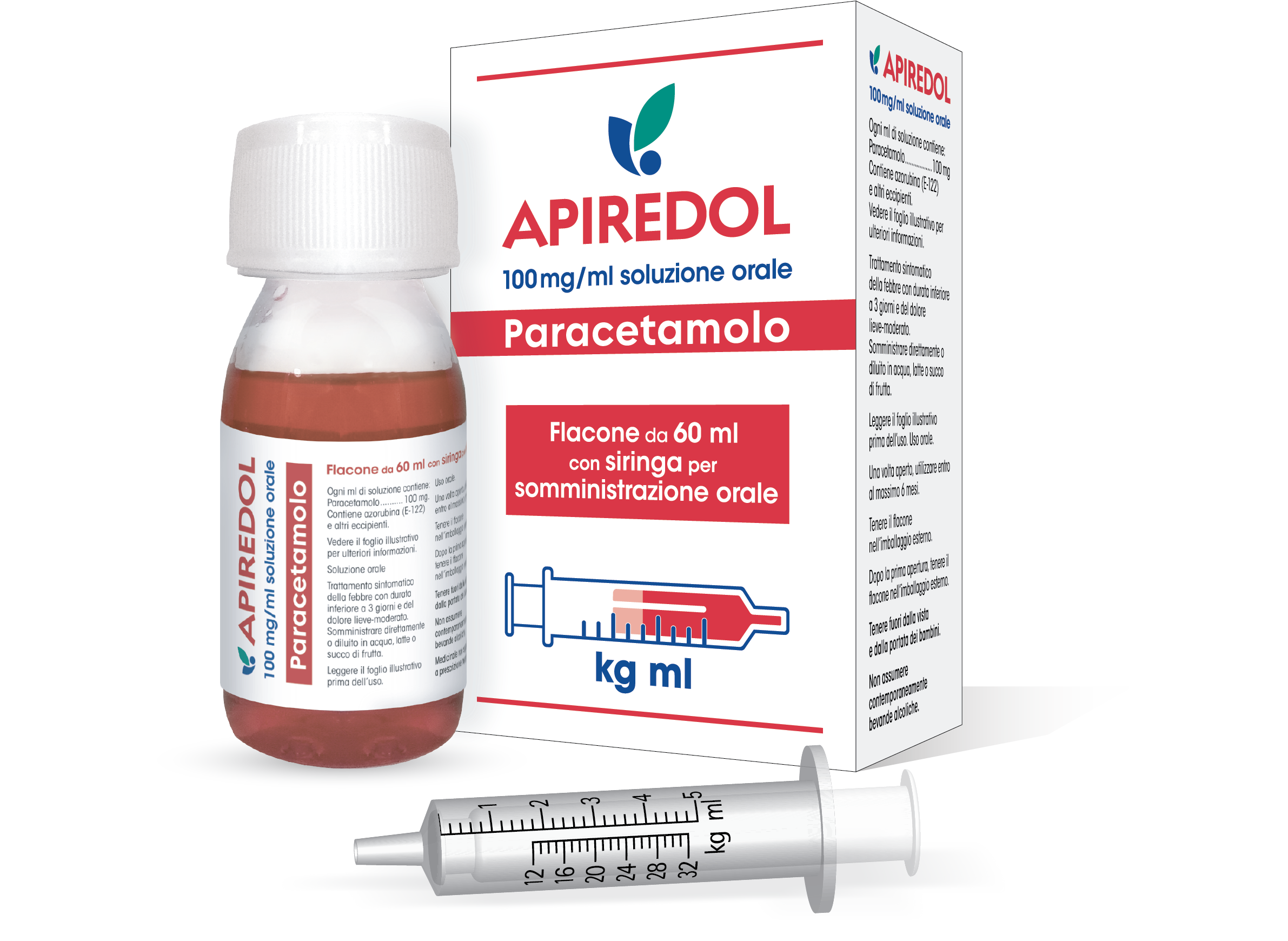 APIREDOL*OS SOL 60ML 100MG/ML - Farmacia Del Monaco