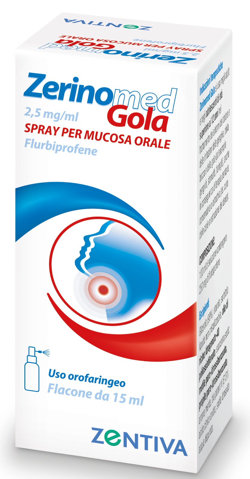 ZERINOMED GOLA*OS SPRAY 15ML - Farmacia Del Monaco