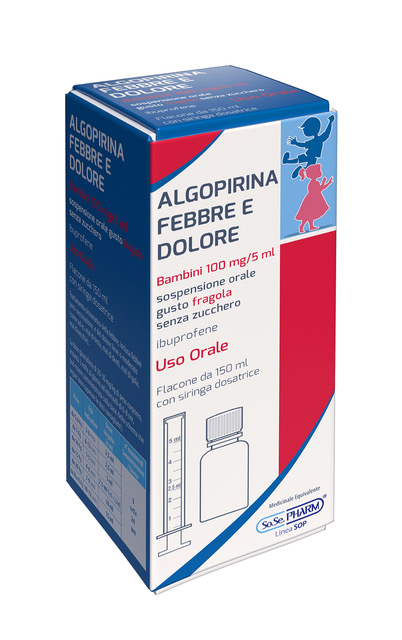 ALGOPIRINA FEBBRE DOL*150ML FR - Farmacia Del Monaco