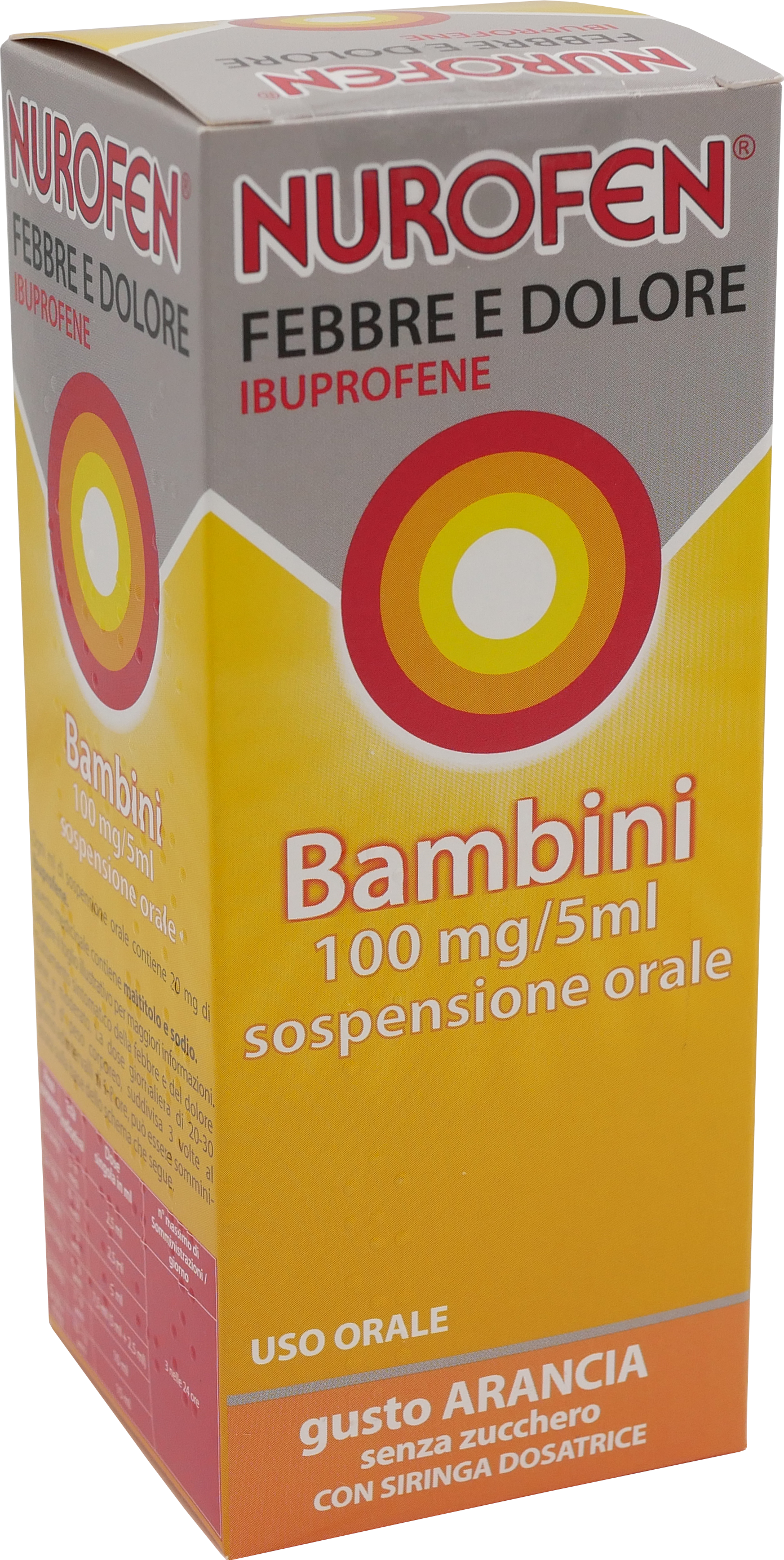 NUROFEN FEBBRE D*BB100MG/5ML A - Farmacia Del Monaco