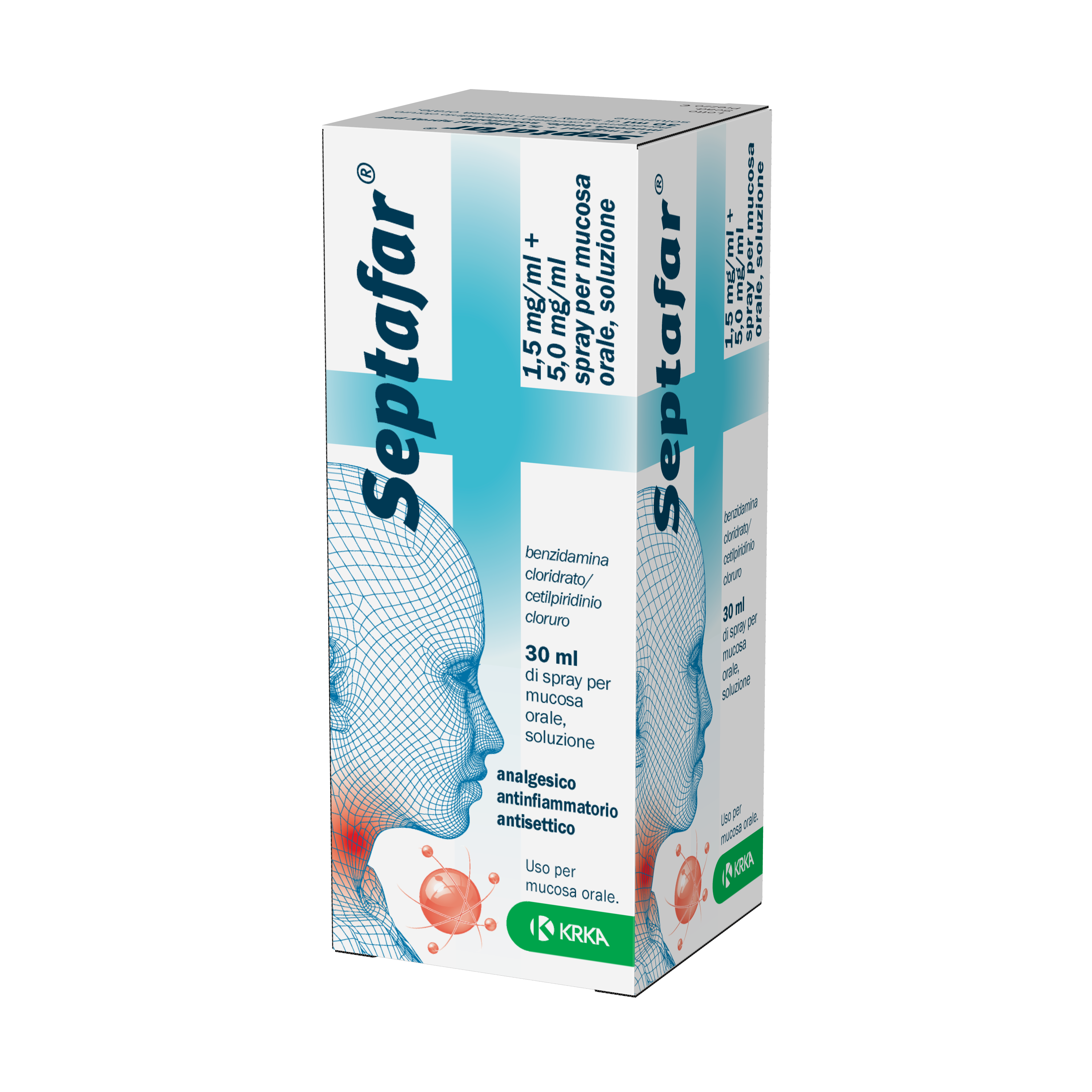 SEPTAFAR*SPRAY 1FL 30ML 250ER - Farmacia Del Monaco