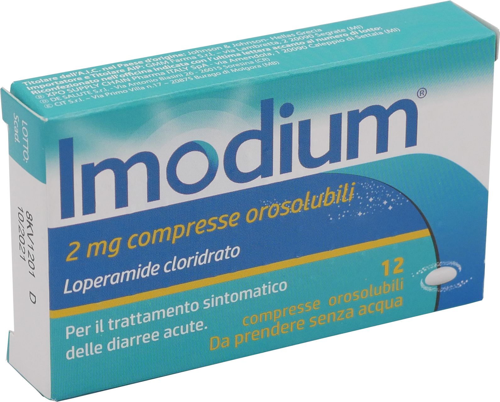 IMODIUM*12CPR OROSOL 2MG - Farmacia Del Monaco