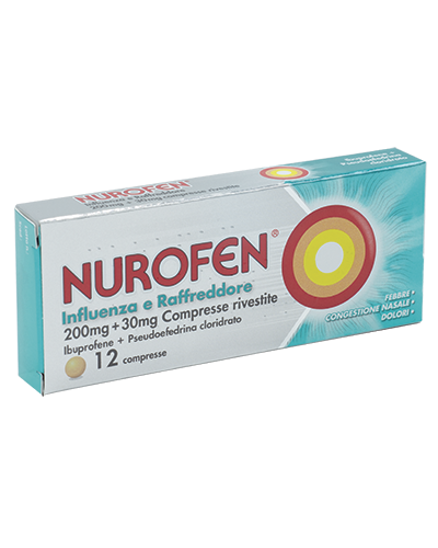 NUROFEN INFLUENZA RAFFR*12CPR - Farmacia Del Monaco