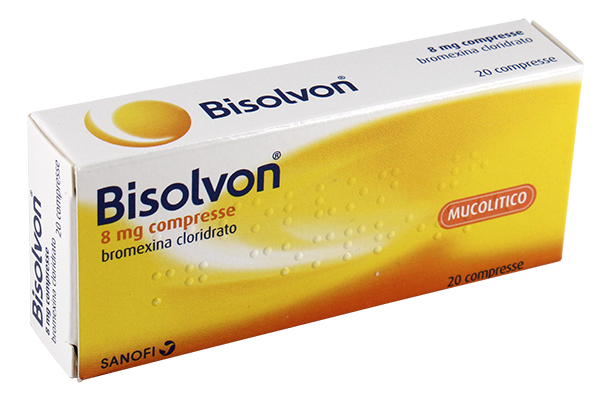 BISOLVON*20CPR 8MG - Farmacia Del Monaco