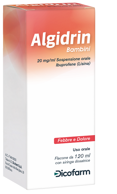 ALGIDRIN*OS 120ML 20MG/ML+SIR - Farmacia Del Monaco