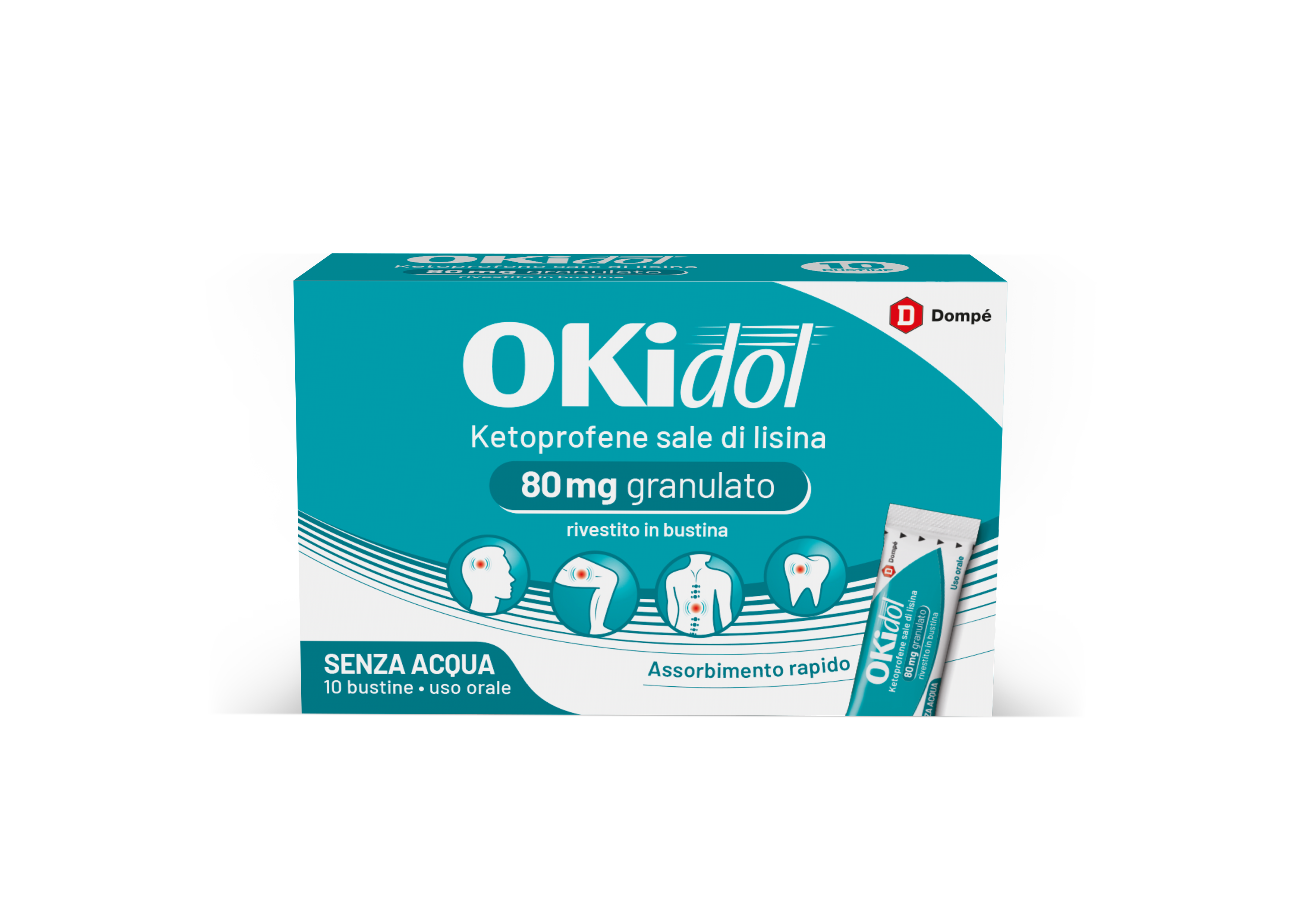 OKIDOL*OS GRAT 10BUST 80MG - Farmacia Del Monaco