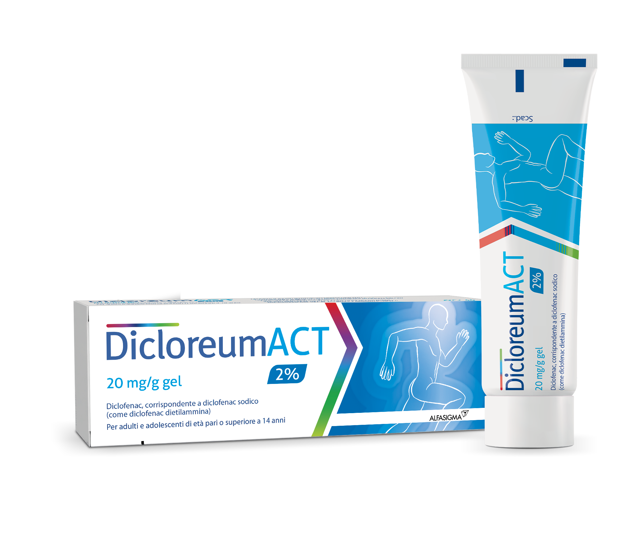 DICLOREUMACT*GEL 60G 20MG/G - Farmacia Del Monaco