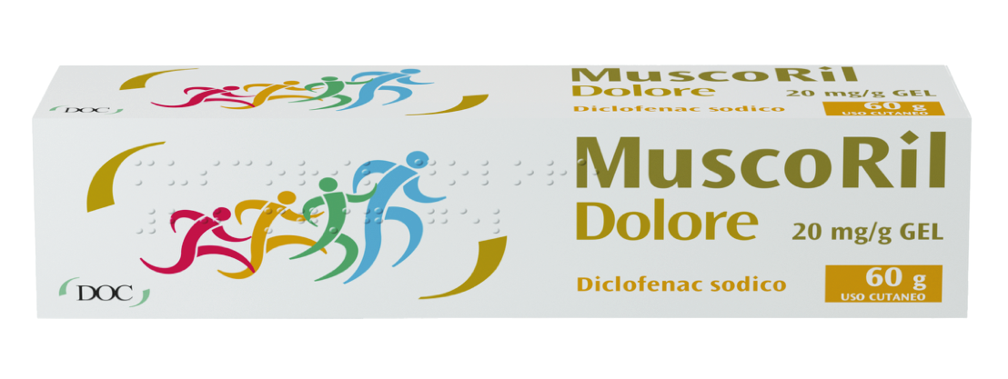 MUSCORIL DOLORE*GEL 60G 20MG/G - Farmacia Del Monaco