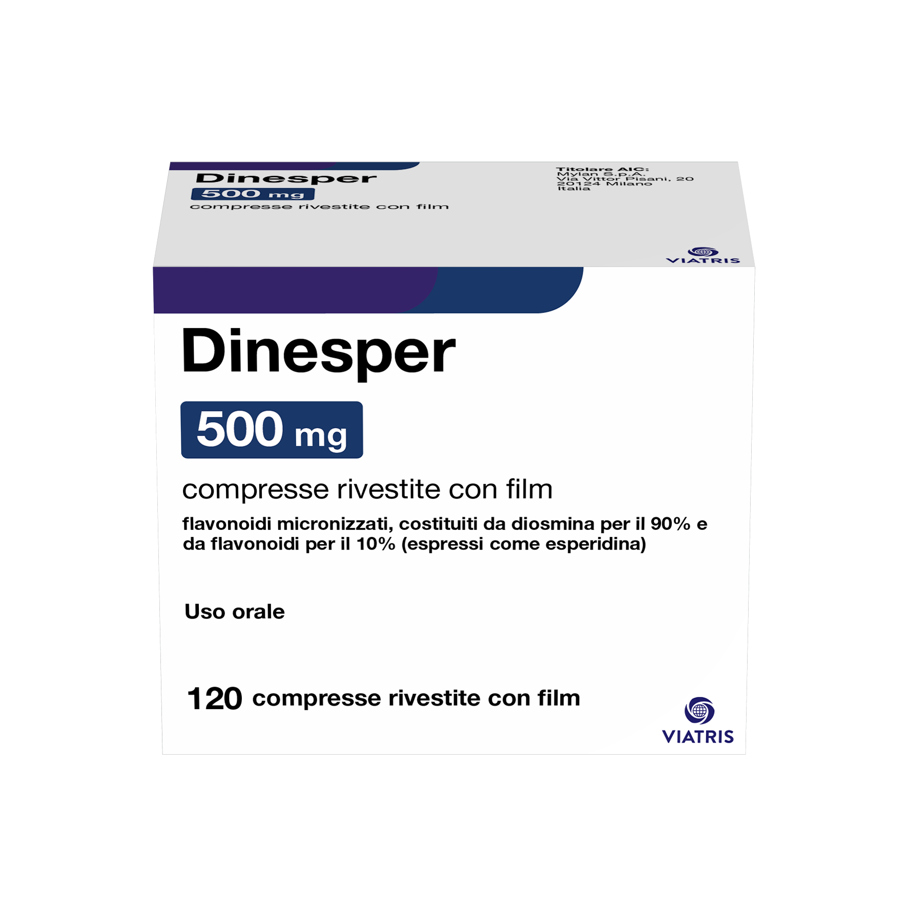 DINESPER*120CPR RIV 500MG - Farmacia Del Monaco