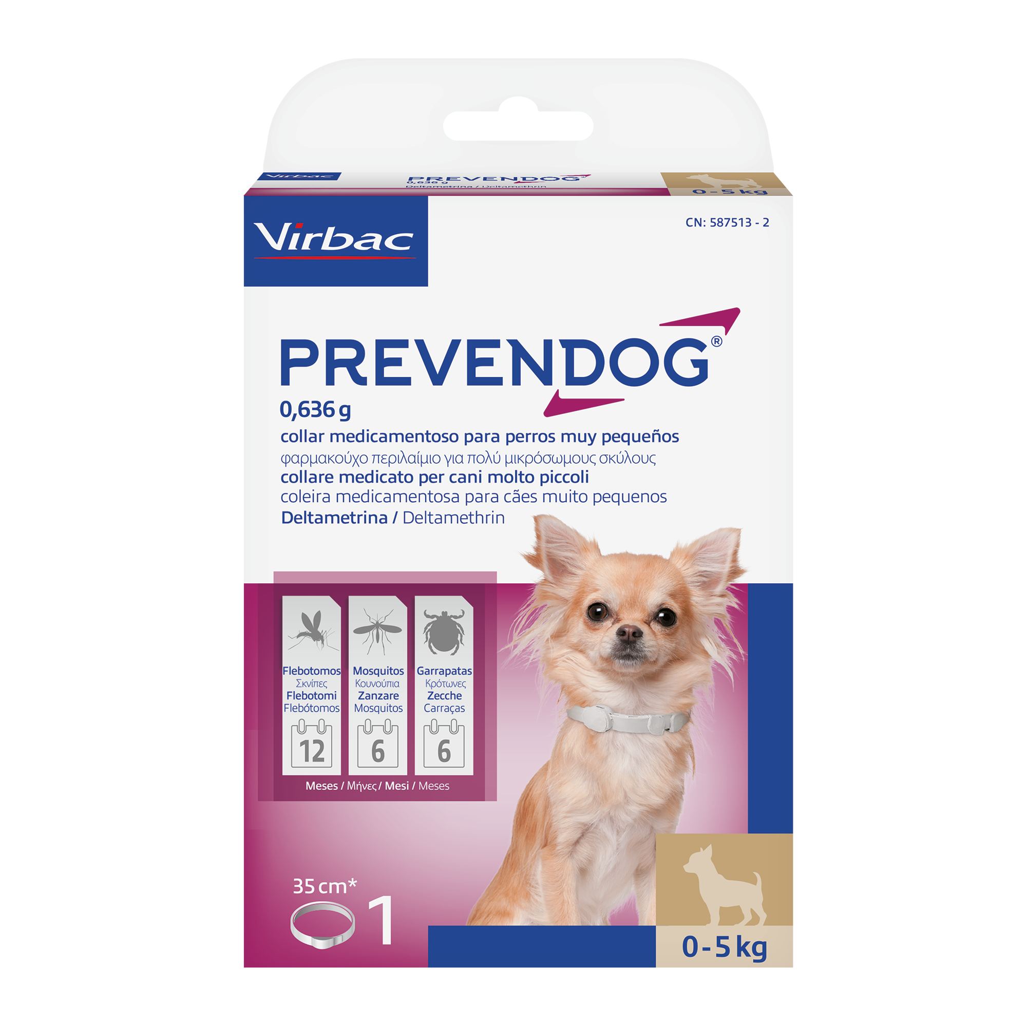 PREVENDOG*COLLARE CANI PICCOLI - Farmacia Del Monaco