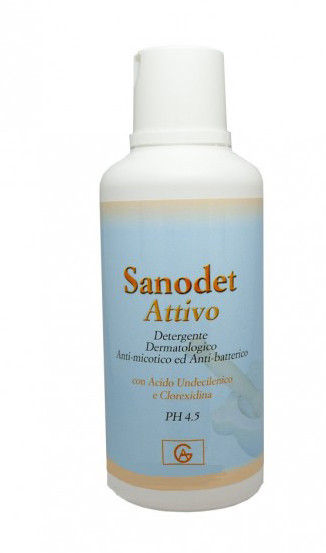 SANODET ATTIVO SHAMPOODOCCIA 500 ML - Farmacia Del Monaco