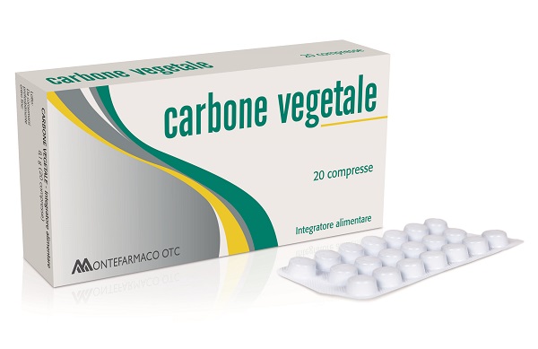 CARBONE VEGETALE 20 COMPRESSE - Farmacia Del Monaco