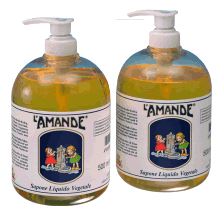 L'AMANDE MARSEILLE SAPOBNE LIQUIDO VEGETALE OLII ESSENZIALI 500 ML - Farmacia Del Monaco